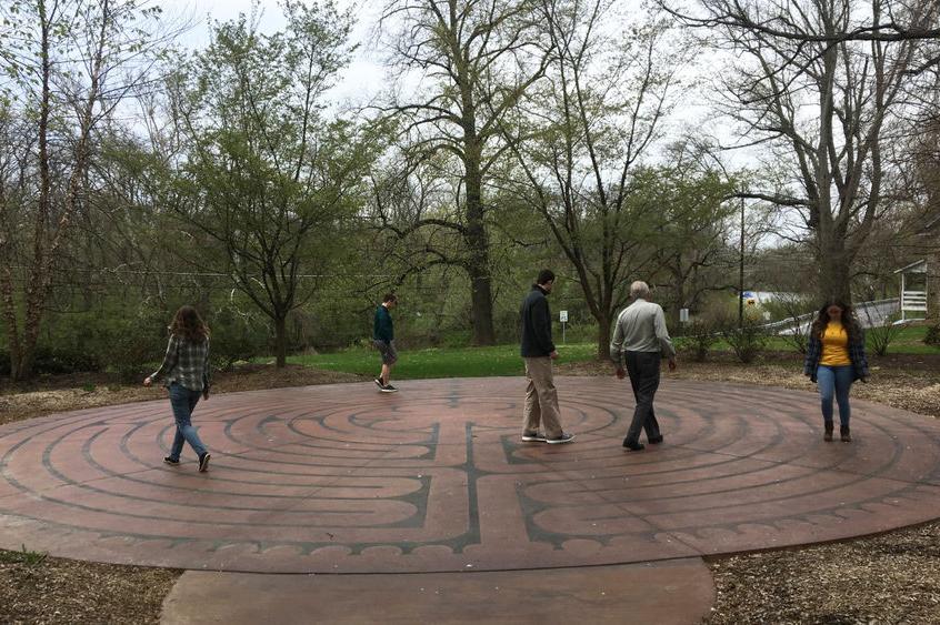 Labyrinth Walk Penn State Berks