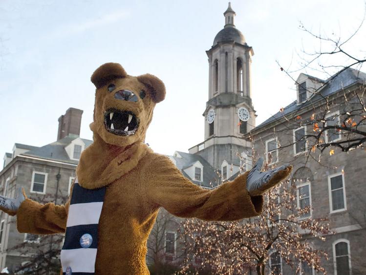 Nittany Lion at Old Main